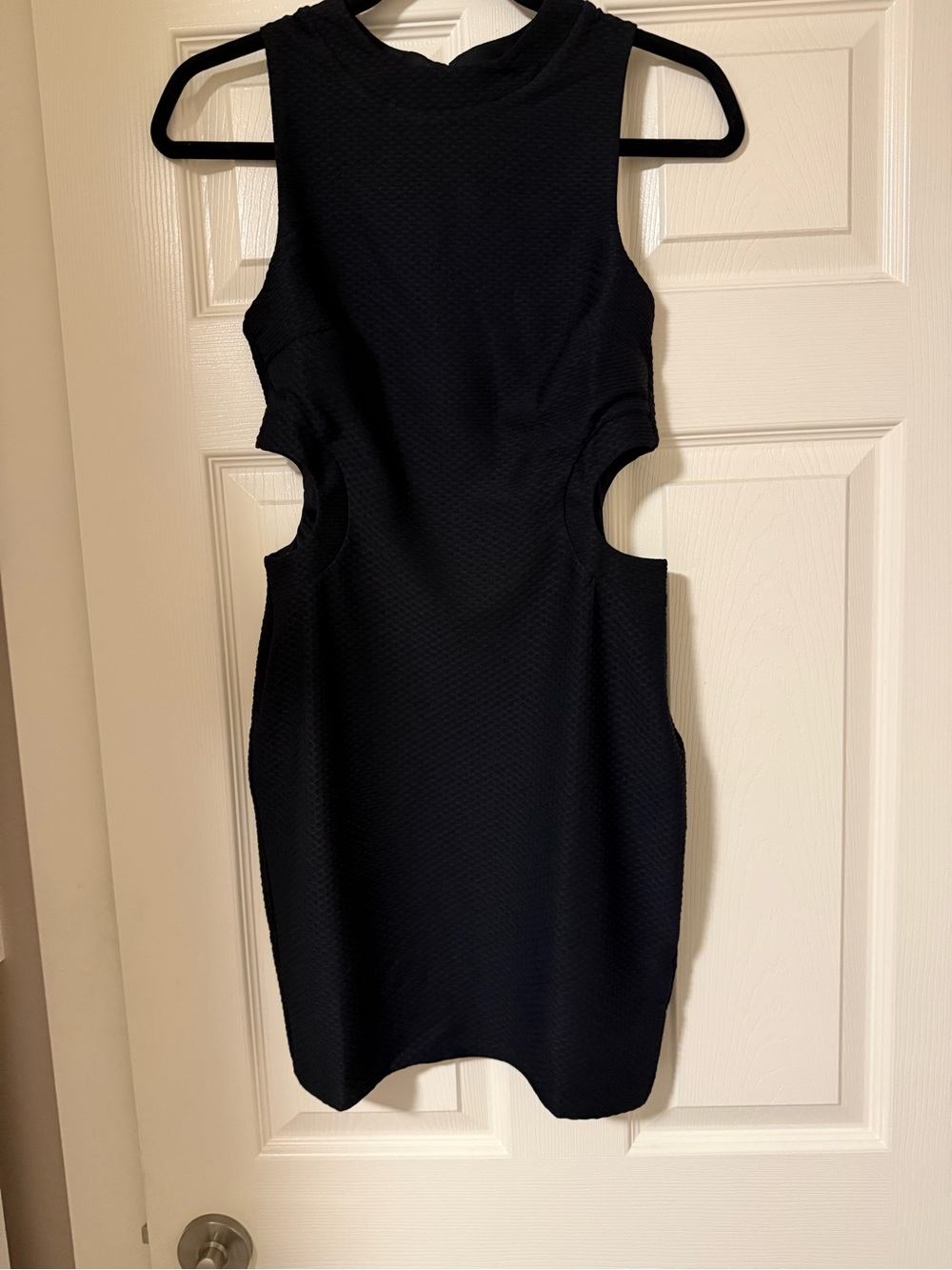 ASOS Black Sleeveless Cutout Mini Dress